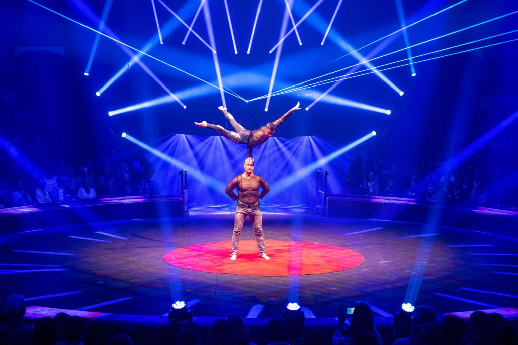 Der große Weihnachtsfeier Zirkus DIE ARTISTEN DINNER SHOW IN HAMBURG